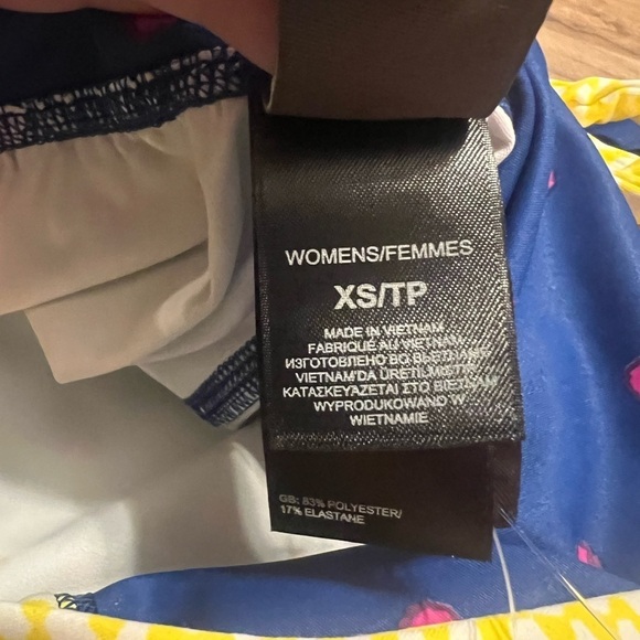 The North Face NWT UPF50 Echo lake dress in blue and pink - Picture 5 of 8